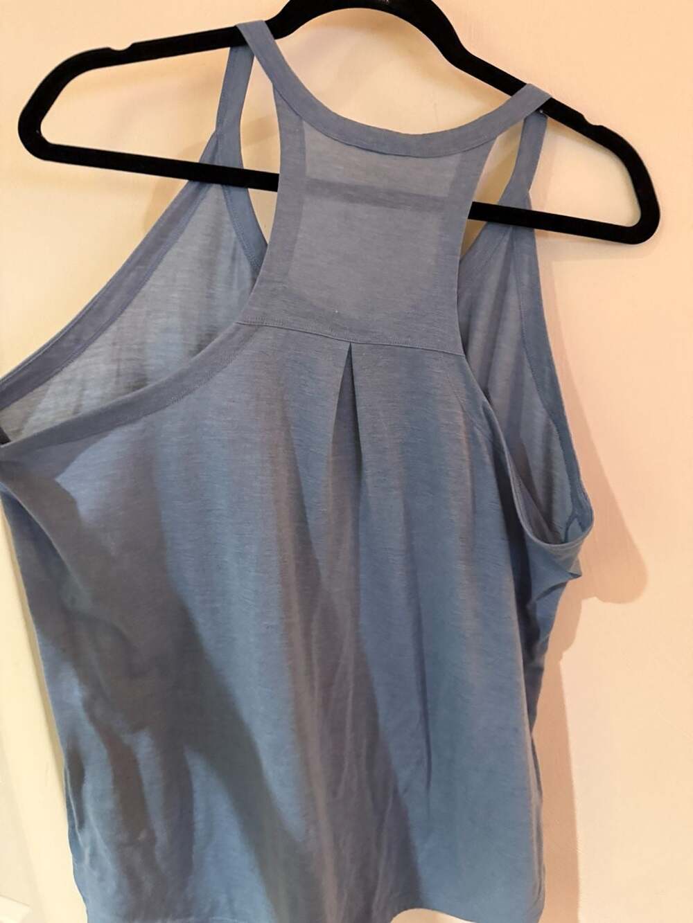 Patagonia Capilene Cool Trail Women XL Blue Racerback Tank Top Performance